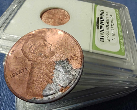 Fake coins Lincoln Cent 1943